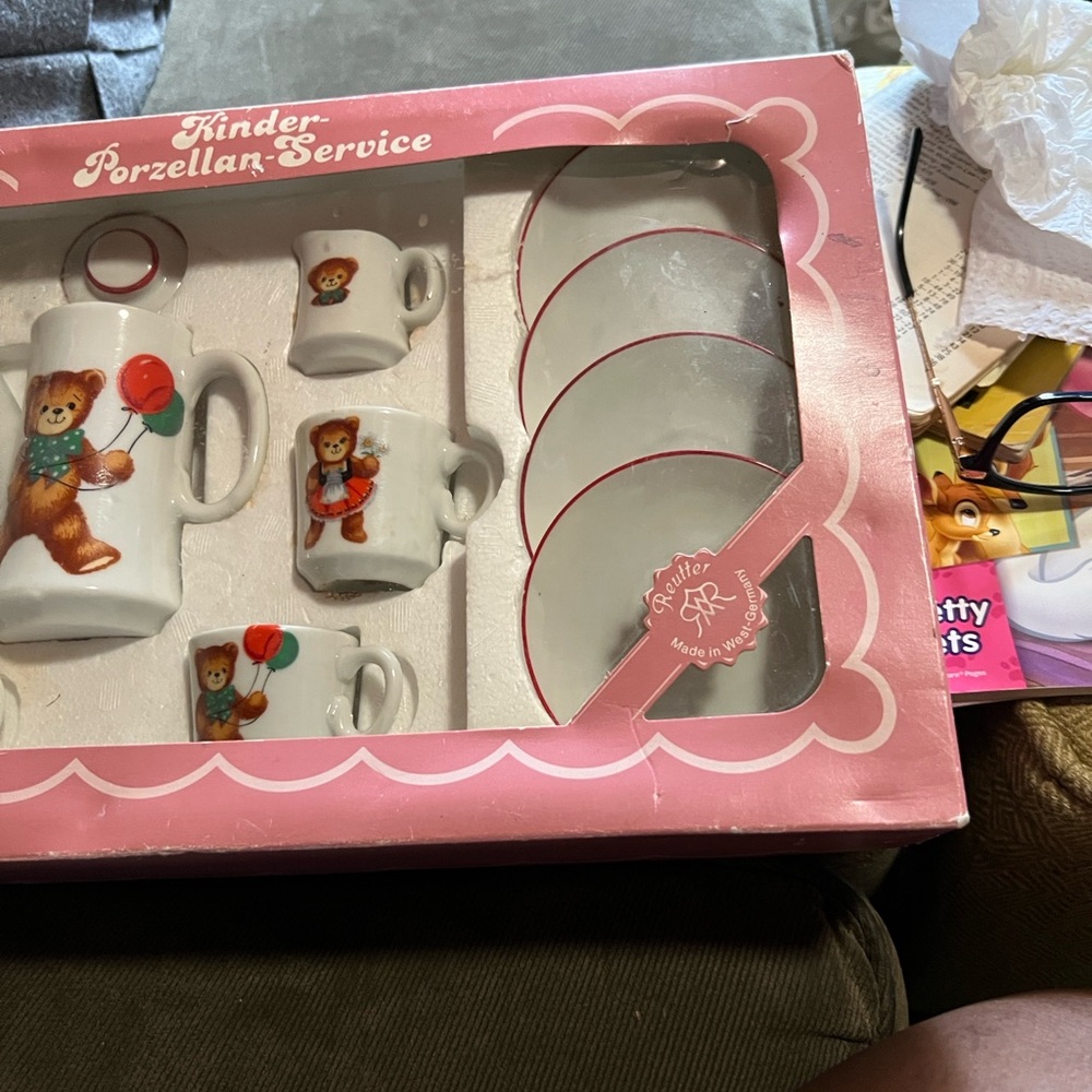 Bear Tea Set - White - Picture 4 of 6